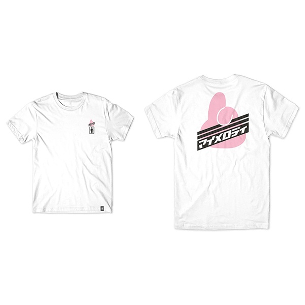 Girl Skateboards x Sanrio Tokyo Speed Character White Tee