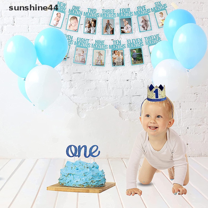 Banner Bingkai Foto Sunshine Happy Birthday Untuk Dekorasi Pesta Family First Anak Bayi Bo ID