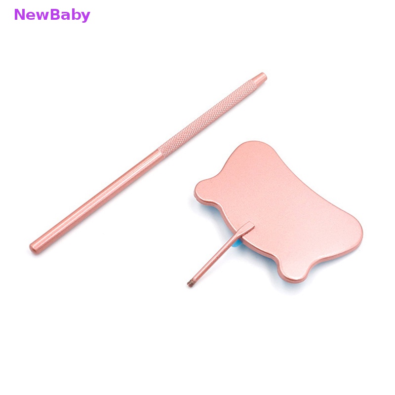 Newbaby 1PC Cermin Ekstensi Bulu Mata Gagang Eye Lashes Makeup Inspection Alat Kecantikan ID