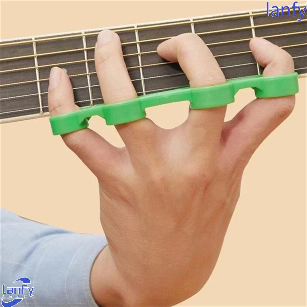 Lanfy Finger Span Training Aksesoris Instrumen Gitar Akustik Bass Guitarra Hand Grip Tandu Power Trainer Finger Tension Grip