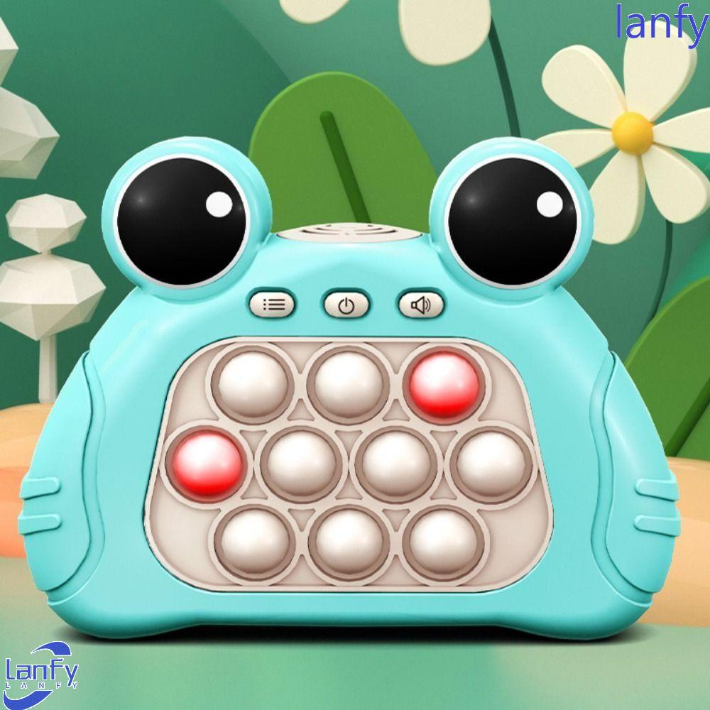 Game Gopher Kodok LANFY|Groundhog Mainan Mainan Anak Dewasa Quick Push Game Push Bubble Puzzle Games Kartun Kodok Speed Push It Fidget Toys Whac-A-Mole Toys