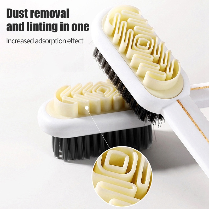 Berguna Multi-Efek Lembut Profesional Suede Sikat Sepatu Dua Sisi Boots Salju Cuci Sikat Karet Alat Pembersih Rumah Tangga