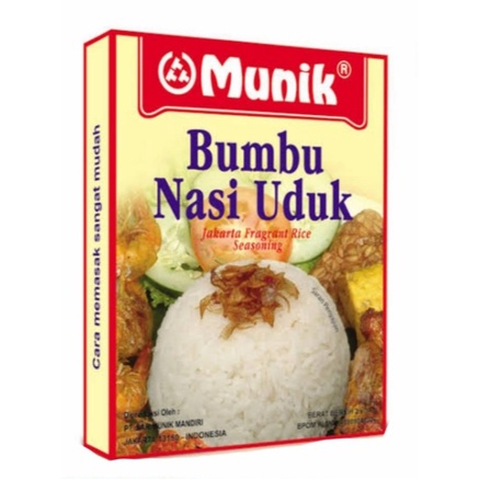 

MUNIK Bumbu Nasi Uduk 68g enak | Jakarta Fragrant Rice Seasoning - SKU-38