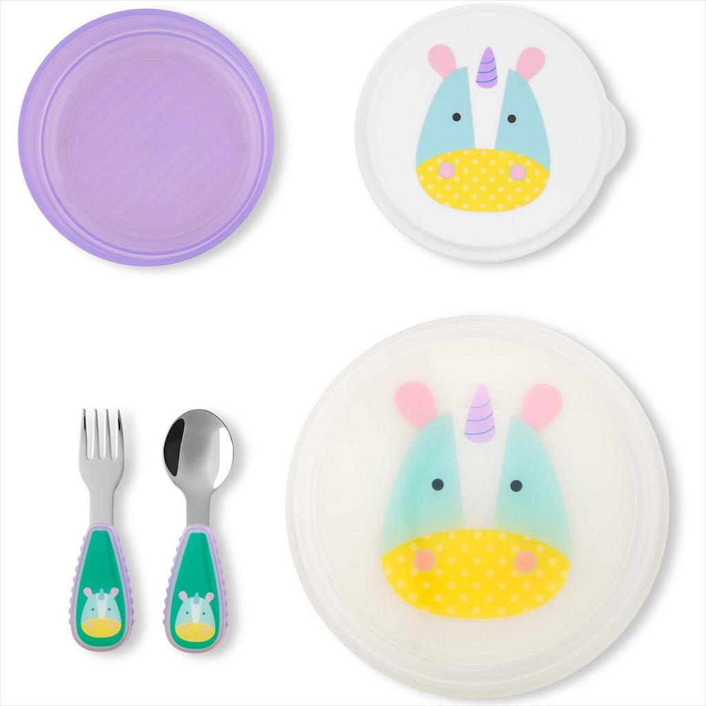 Skip Hop Zoo Table Ready Set Mealtime 833810 Unicorn