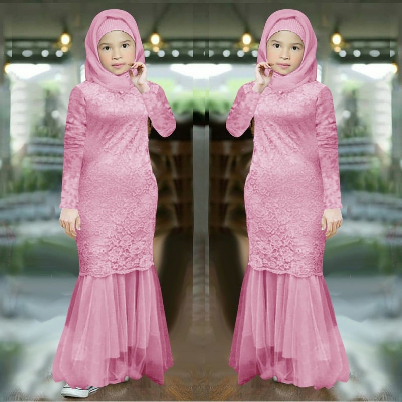 KID CELMIRA (3-14thn)/ GAMIS BRUKAT MX CELMIRA/ MAXI CELMIRA GAMIS ANAK MAXI CELMIRA