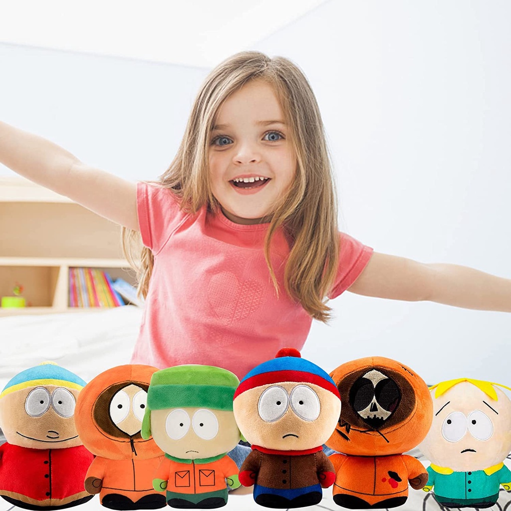 18 /20Cm Boneka Mainan Game-Boneka The South Parks Plush Toy Kenny Cartman Plush Doll Anak Kid Mainan Ulang Tahun