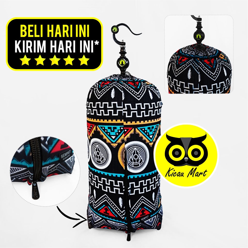 KRODONG KERODONG SANGKAR LOVEBIRD MOTIF BATIK FULLPRINT SEMPATI BAHAN KAOS PE PREMIUM KRODONG KANDANG BURUNG LOVE BIRD BULAT KAPSUL MODE JEMUR KRODONG SANGKAR LOVEBIRD