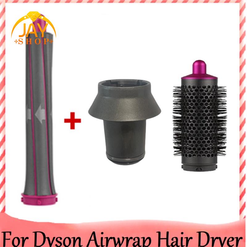 Untuk Airwrap Supersonic Hair Dryer Curling Attachment Hair Curling Barrels Dan Adaptor Cylinder Comb Styler Tool