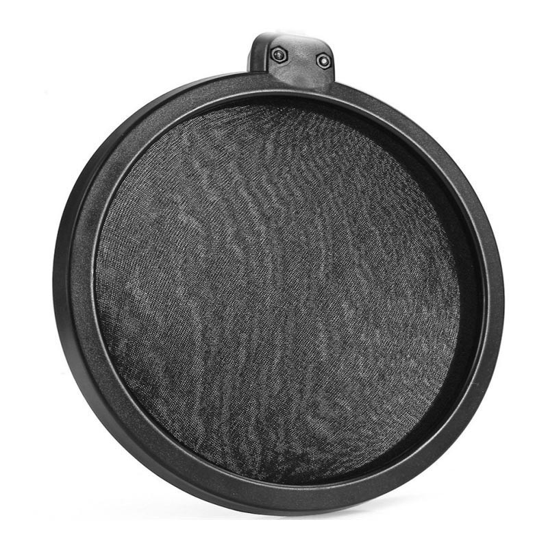 ZENIA - Pop Filter Mikrofon Dual Layer BOP - MPF-6 - Black