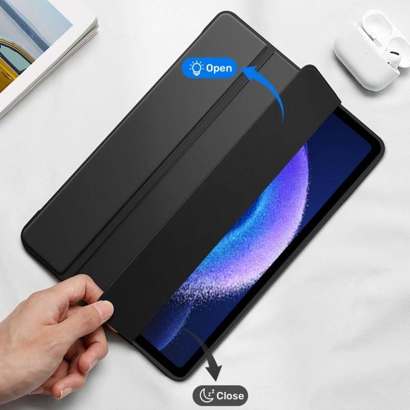 Smat Case Untuk Xiaomi Pad6 2023 11inch TPU Leather Tri-folding Magnetic Cover Funda Untuk Xiaomi Mi Pad 6Pro MiPad 6Pro 2023 Case