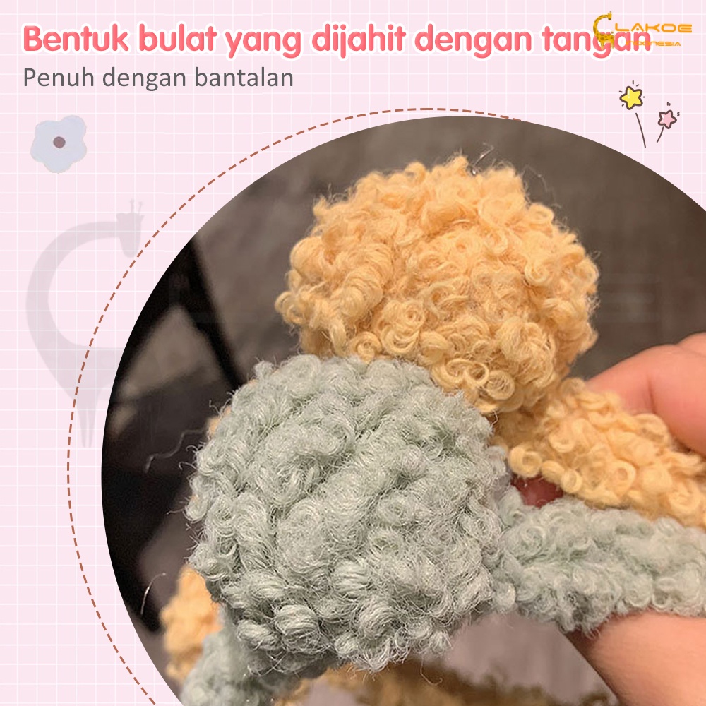 Lakoe Bando Kartakter Telinga Beruang Bear bulu korea/Bando Hairband Kartakter/Bandana Aksesoris Wanita