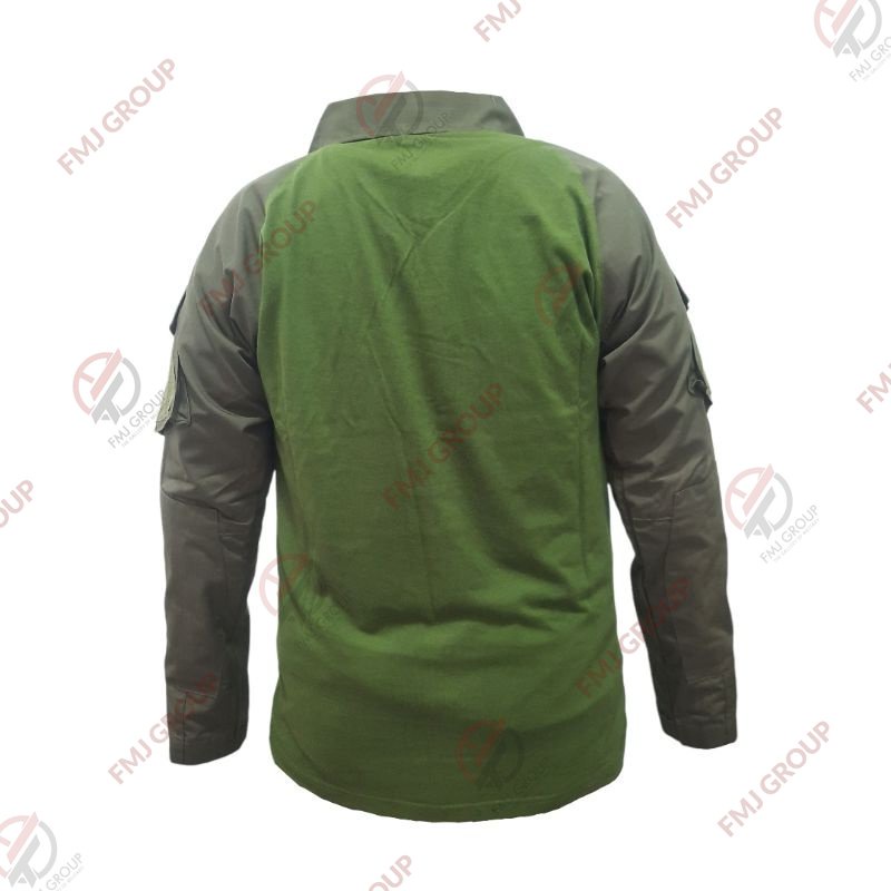 Kaos BDU Tactical Lengan Panjang / Combat Shirt Kaos Tactical Hijau Olive