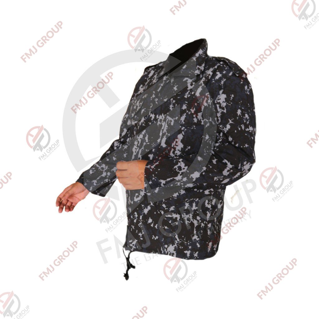 Jaket BB Bolak-Balik Tactical / Jaket Loreng Navy Seal - Ripstop