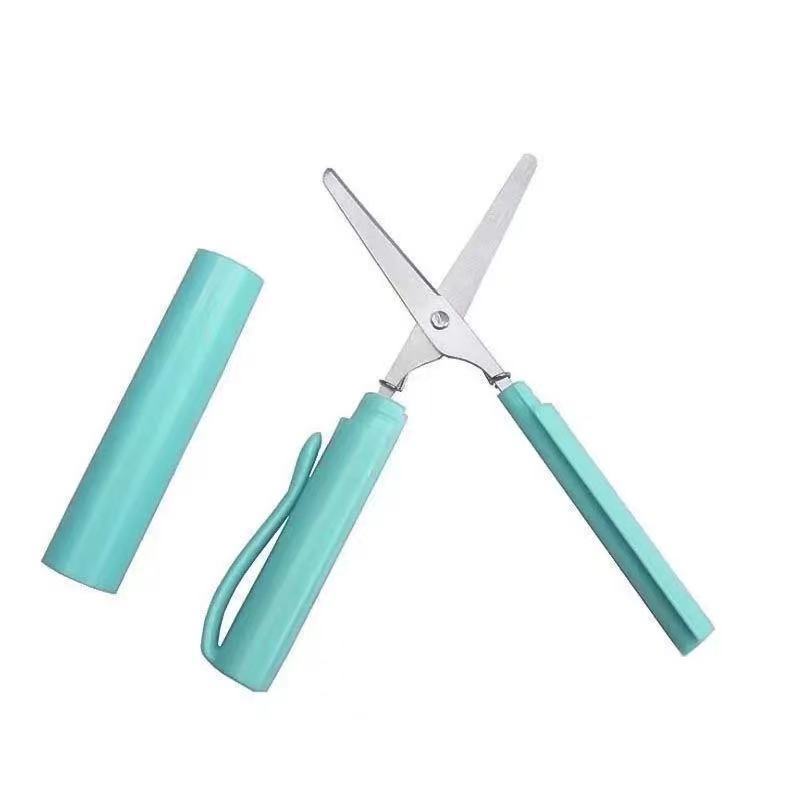 Gunting Mini Gunting Portable Scissors Gunting Kertas Lipat Model Pulpen Gunting Saku