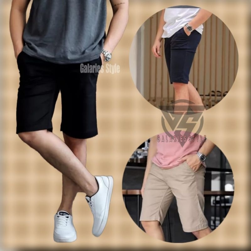 CELANA CHINO PENDEK/ CHINO PENDEK PRIA/ CELANA PENDEK PRIA/ SHORT PANTS/ CHINO PENDEK DISTRO ORIGINA