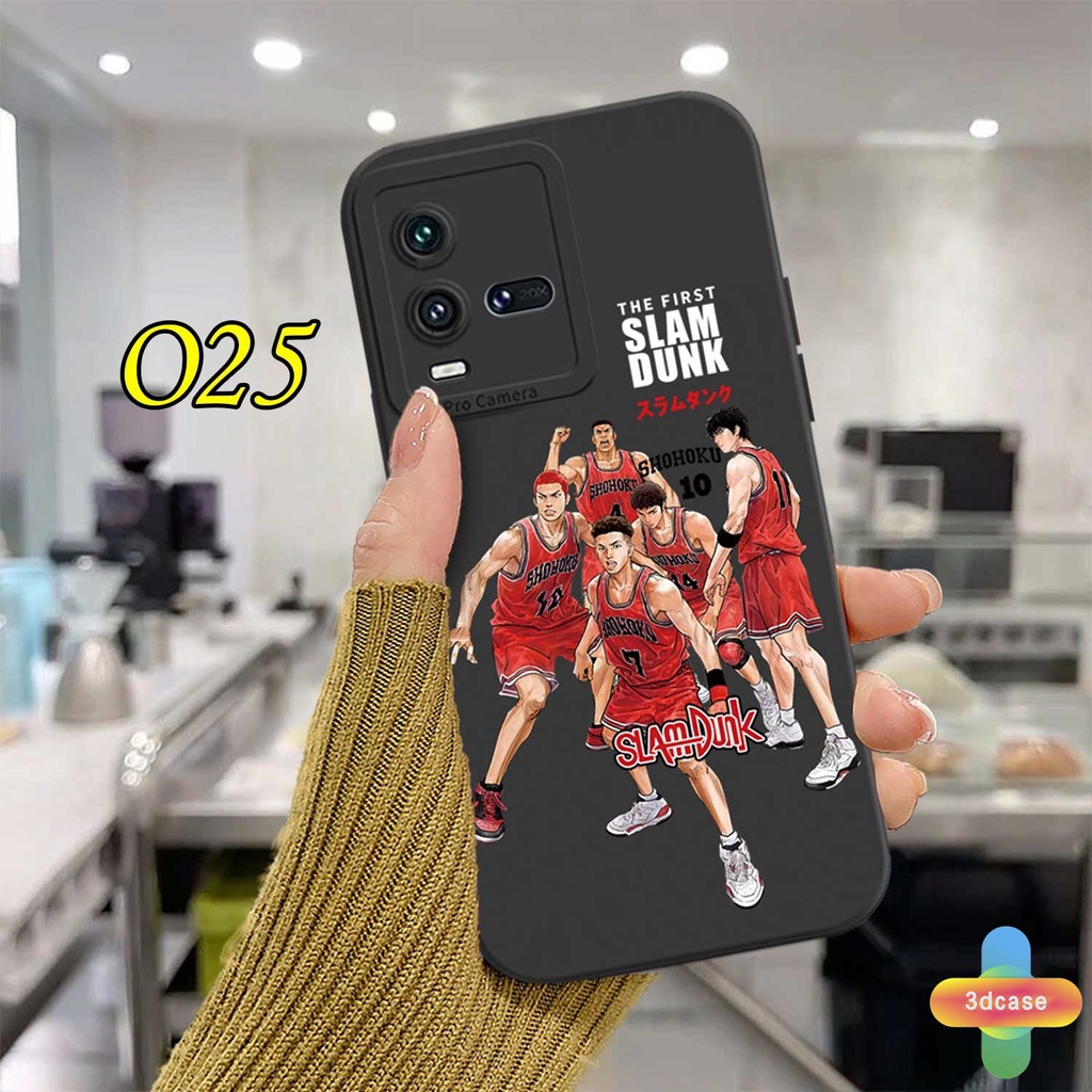 Soft Case VIVO Y12S Y12 Y20 Y91C Y21 2021 Y30 Y21S Y20S Y12i Y15S Y91 Y30i Y93 Y95 Y15 Y17 Y53 Y50 Y53S Y51 2020 Y51A Y15A Y10 Y76 Y33S Y1S Y11 Y31 Y20i Y91i Y90 Y51S Y12A SLAM DUNK Anti-fall Case