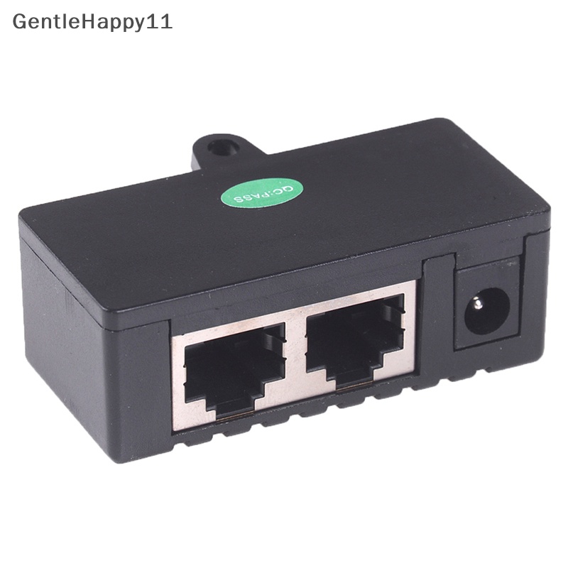 Gentlehappy Passive POE injector Untuk IP Kamera VoIP Telepon Netwrok AP device 12V - 48V id