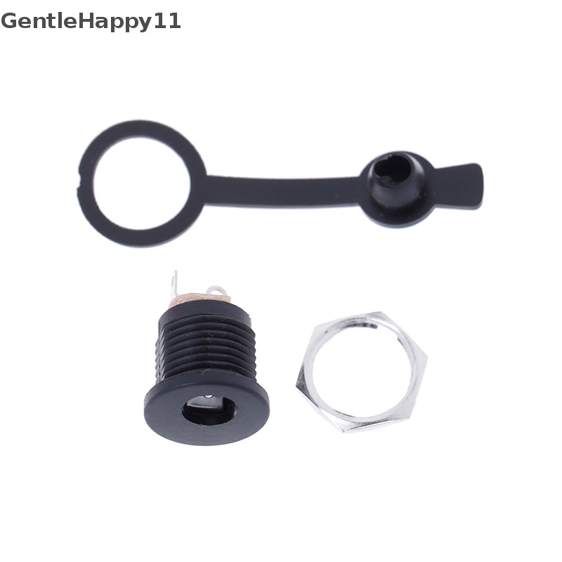 Gentlehappy Waterproof 5.5 x2.1mm/5.5 * 2.5mm DC socket power jack plug female mount Konektor id