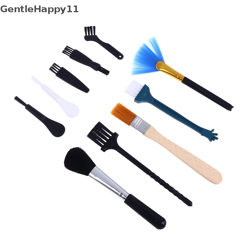 Gentlehappy 1Set Alat Pembersih Keyboard Laptop Brush Kit Phone Dust Brushes Crevice Cleaning id