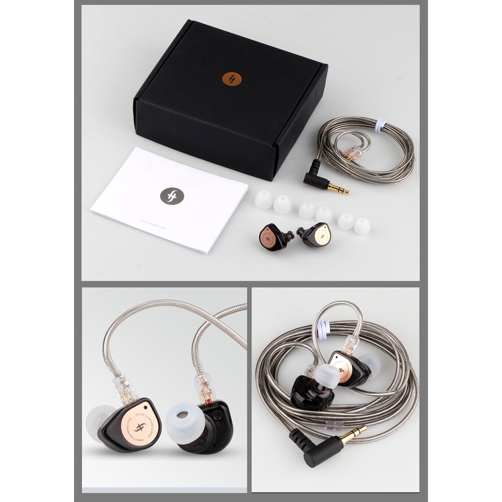 Simgot EW100P 10MM Dual-Cavity Dynamic Driver LCP Diafragma Earphone Kristal Kesetiaan Suara Earphone Untuk Musisi Audiophile EW100