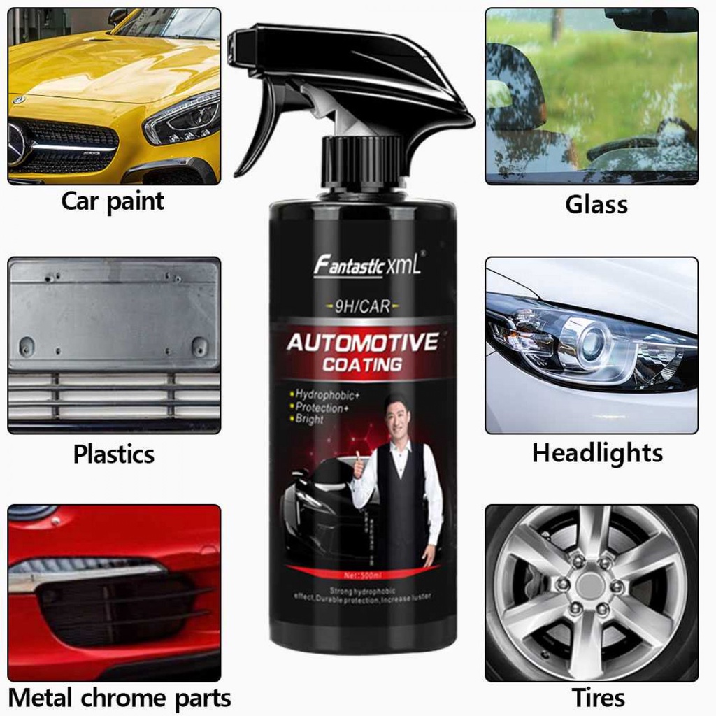Semprotan Cairan Pelindung Bodi Mobil Spray Nano Coating Hydrophobic