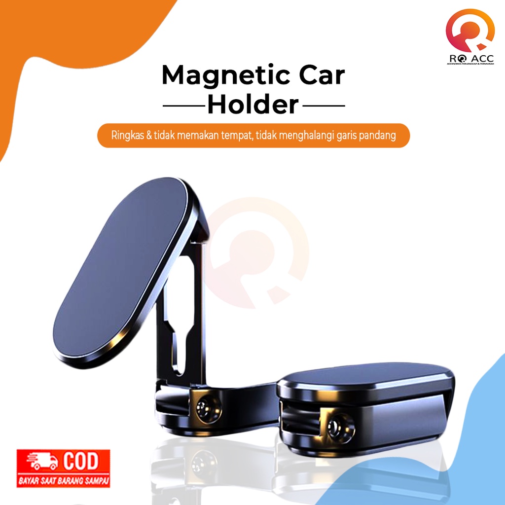 [RO ACC] NVN-C91 MAGNETIC PHONE CAR HOLDER / TEMPAT HP PEGANGAN HP DI MOBIL