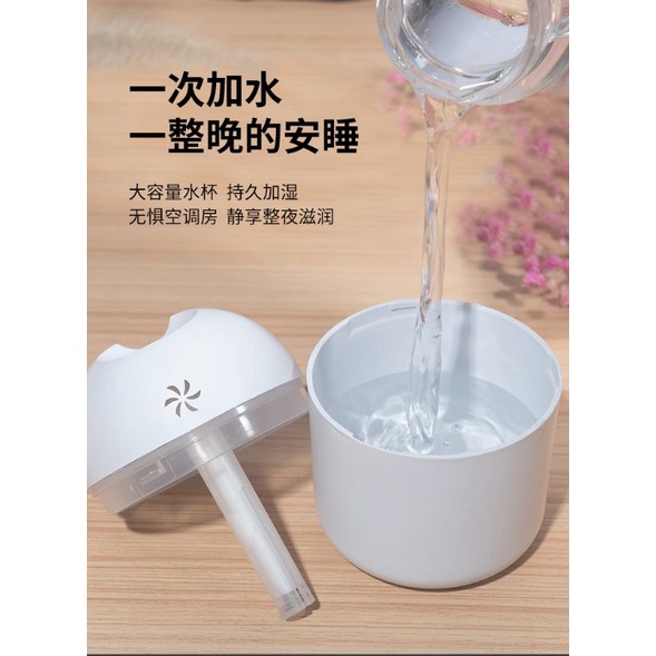 Diffuser Humidifer Aromatherapy LED USB Cable Murah 250 ML Pengharum Pewangi Ruangan 2 Watt Aroma Mini Diffuser Humidifier Aromatherapy Purifier Pendingin Ruangan Pewangi Pengharum Ruangan