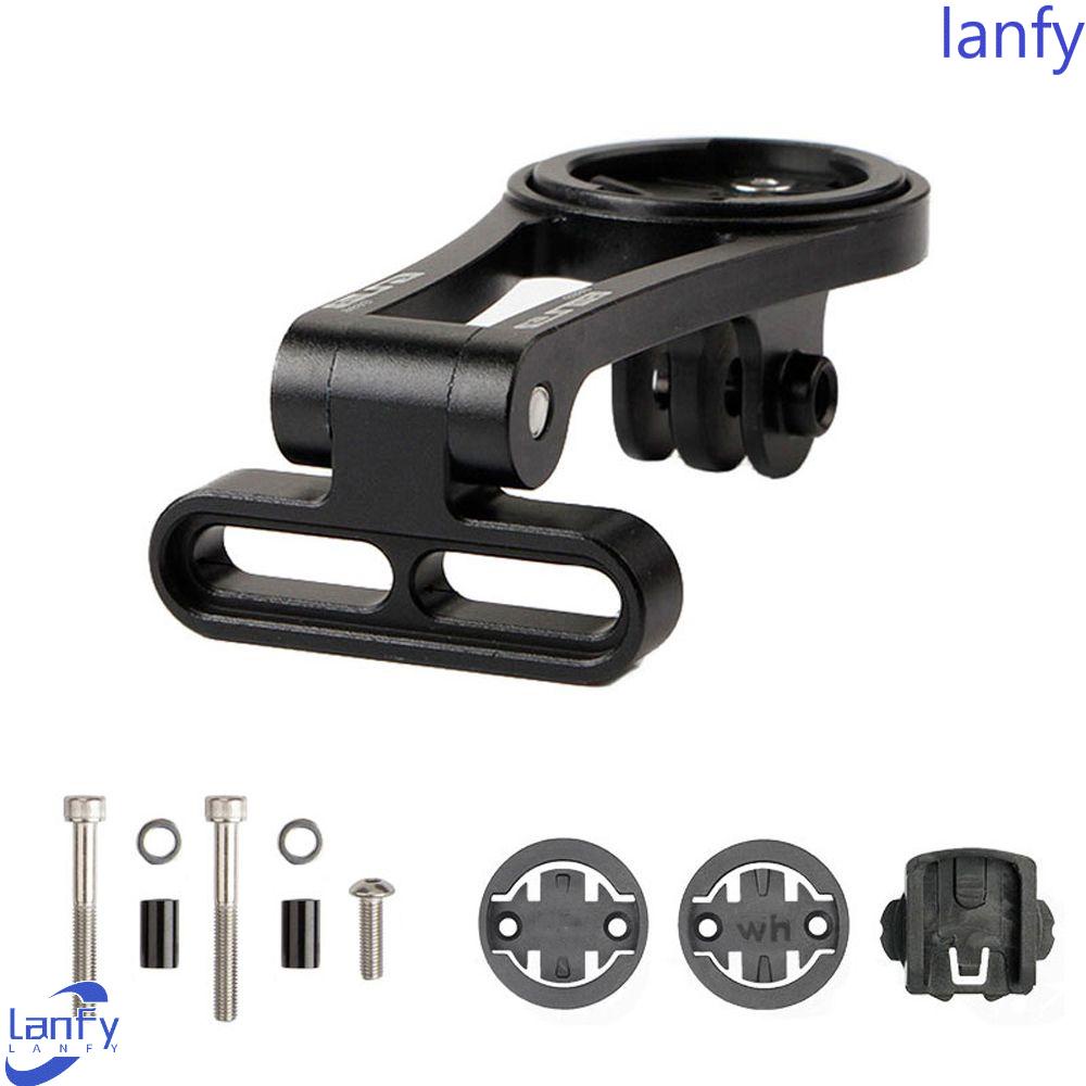 Lanfy GUB 696dudukan Komputer Sepeda Sepeda Jalan Aksesoris Cyclokomputer Mount Stand Speedometer Stang Mount Miring Adjustable Stem Mount Dudukan Stang Sepeda