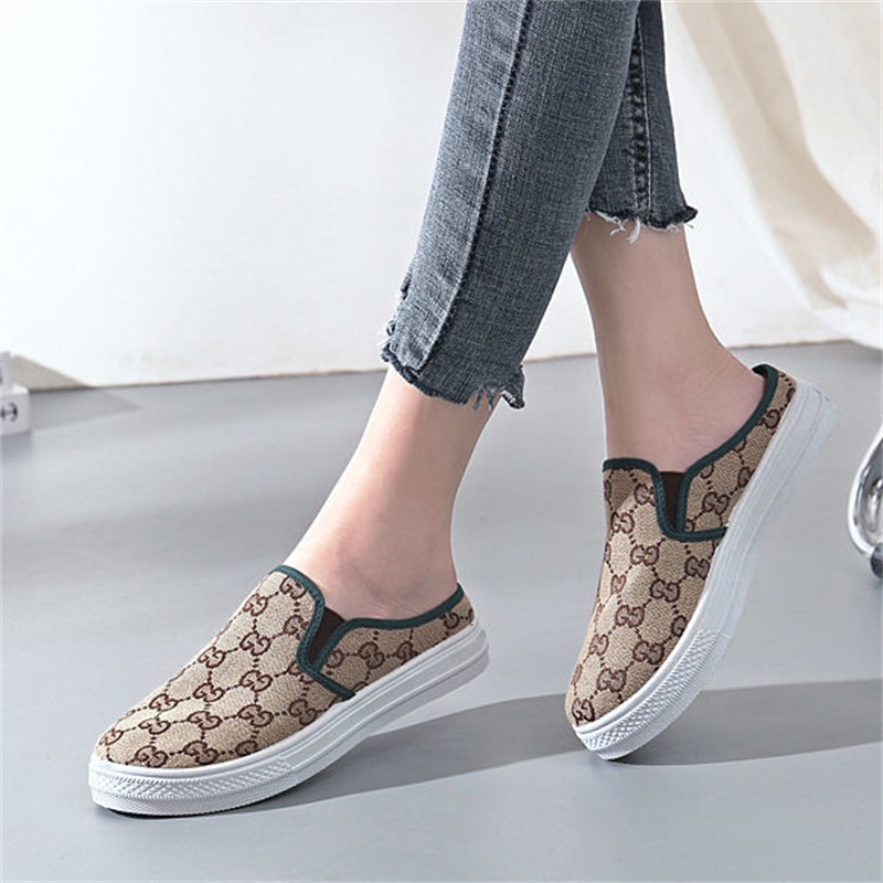 𝐄𝐁𝐒 ✅ COD SA033 Sandal Wanita Setengah Tanpa Tali Kasual Model Korean Casual Sport Olahraga Import COD