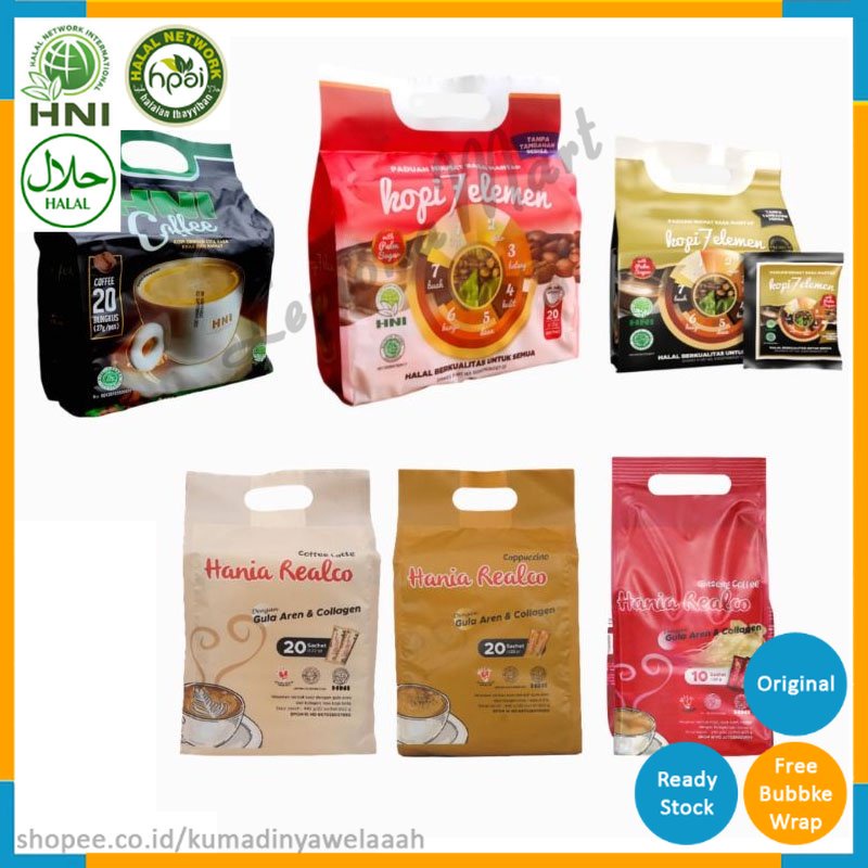 

KOPI 7 ELEMEN HNI COFFEE HANIA REALCO HK0-Lemonamart