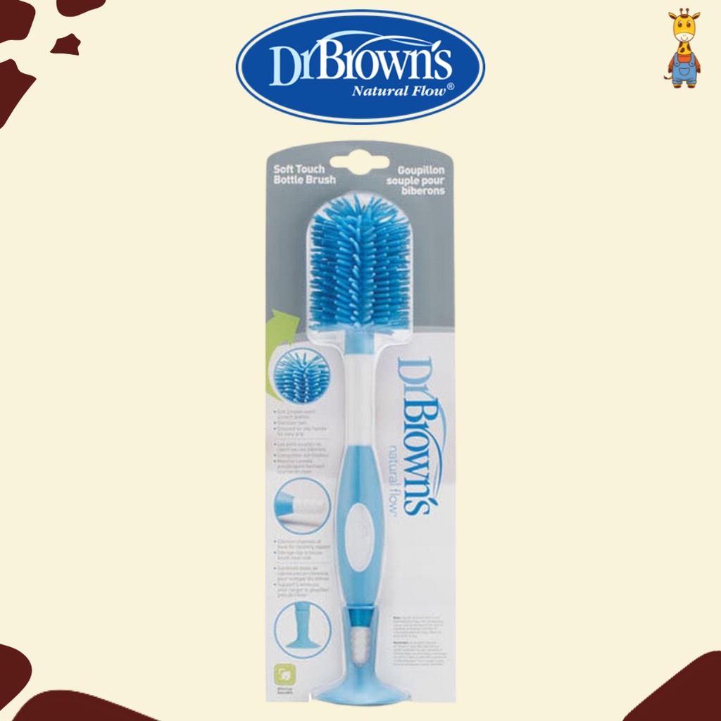 Dr. Brown's Soft Touch Bottle Brush / Sikat botol