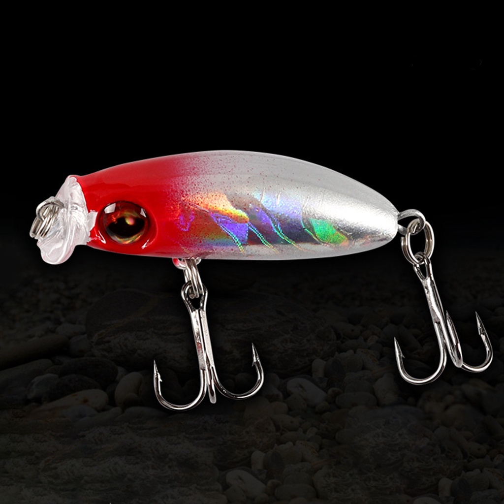 Bo-3.1g/3.5cm Umpan Pancing Built-in Sequin Simulasi Angling One-piece Modelling Bionic Micro Artificial Lure Memancing Aksesoris