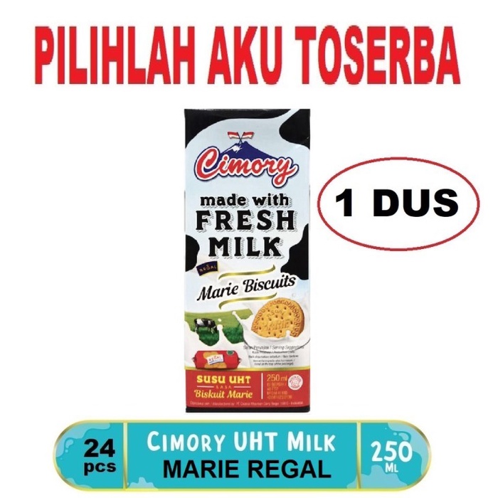 Susu CIMORY MARIE REGAL 250 ml - (HARGA 1 DUS ISI 24)