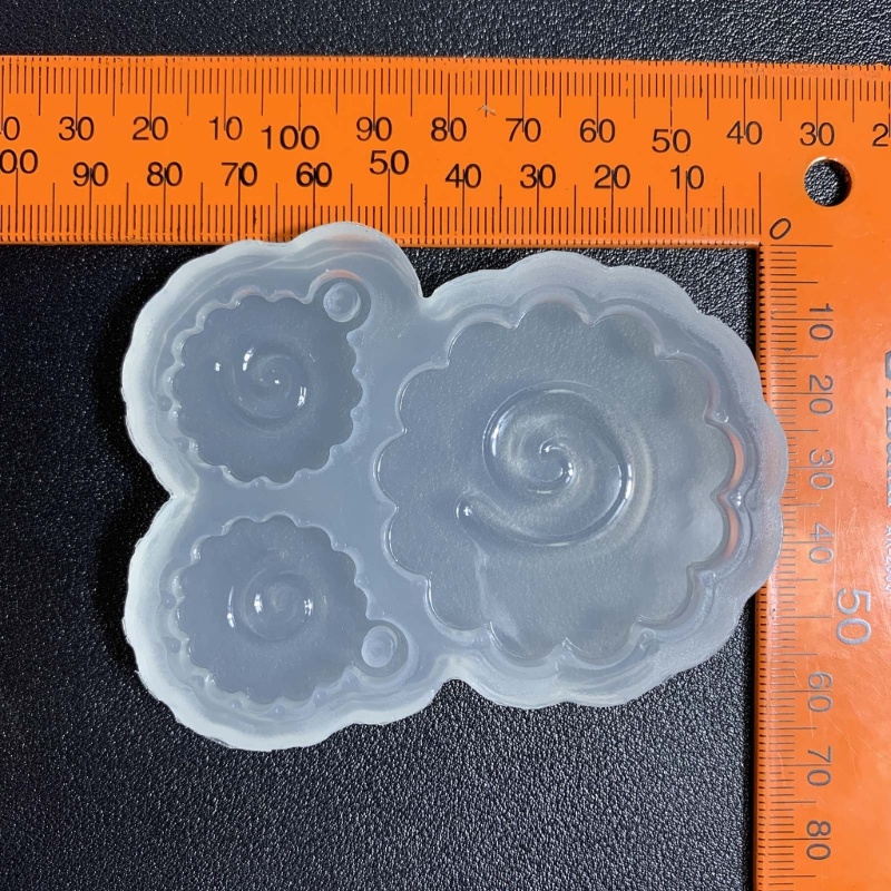 Siy Diy Kristal Epoxy Cetakan Silikon Cetakan Untuk Liontin Ikan Kue Bentuk Cermin Craft Mold Silicone Mould Membuat Perhiasan Juga