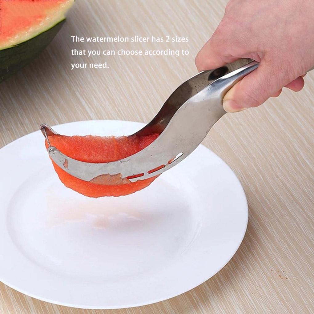 Watermelon Slicer Portable Washable Reusable Hanging Anti Karat Pengganti Rumah Tangga Alat Pengiris Melon Aksesoris