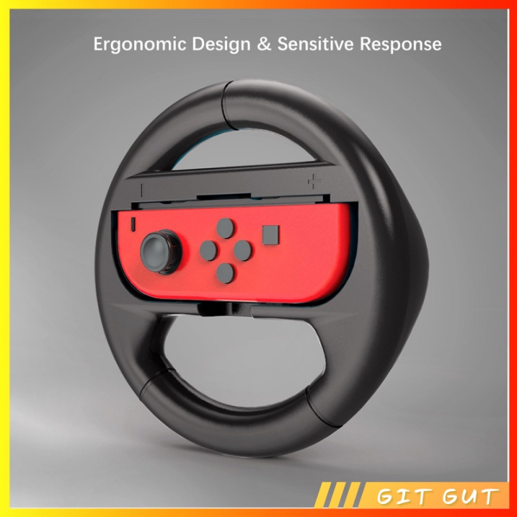 Handle Racing Steering Wheel 2 Pcs Controller Joycon Nintendo Switch