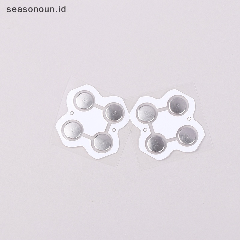 Seasonoun 2pcs FIlm Konduktif Untuk NS Switch Joy-Con Controller D-Pad Tombol Papan PCB.