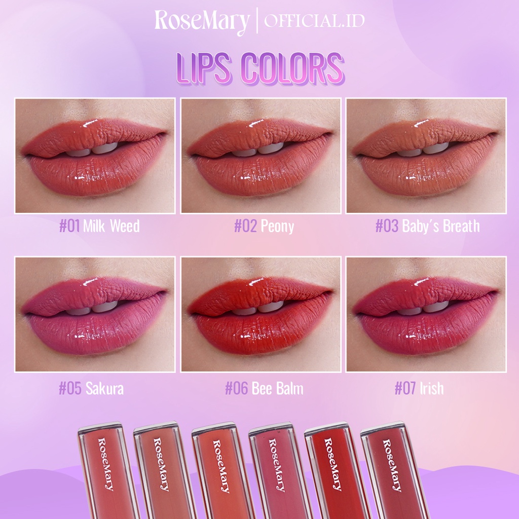 ROSEMARY Cheek&amp;Lip | Lip Cream | Blush On Cream | Eyeshadow Cream