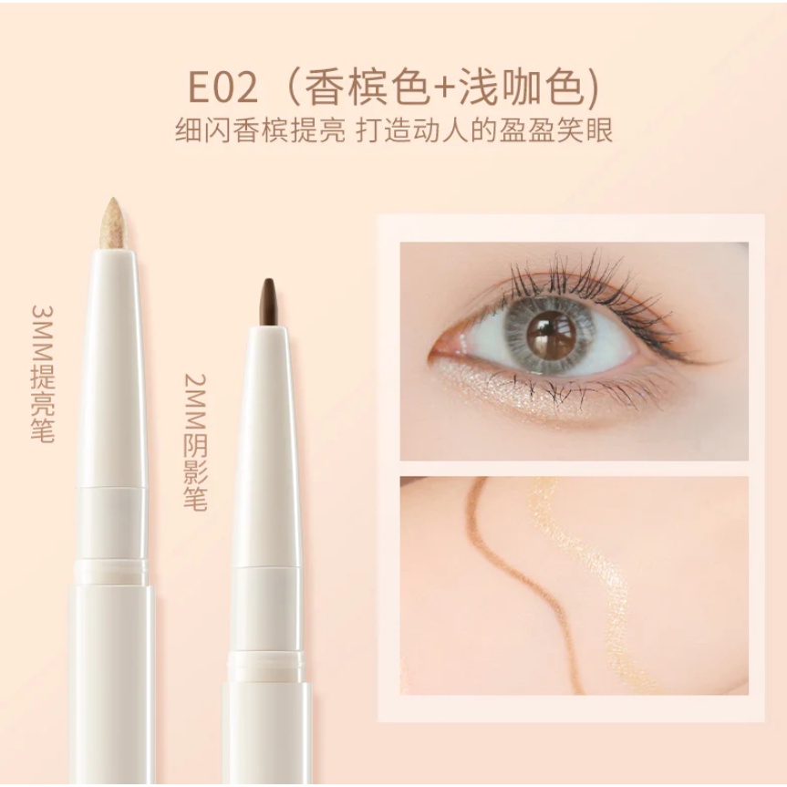 (READY &amp; ORI) FOCALLURE Double-Headed Eye Contouring Stick FA369 FA 369