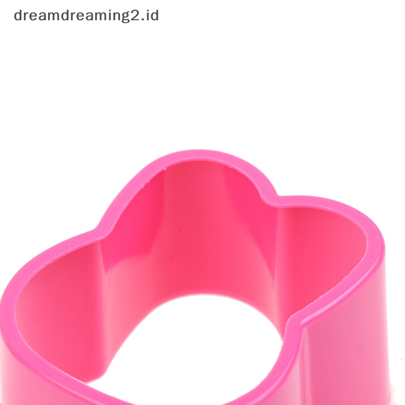 (drea) 3pcs Cetakan Dapur Untuk Sushi Onigiri Kartun Bunny Kitty Bear Rice Ball Mold//