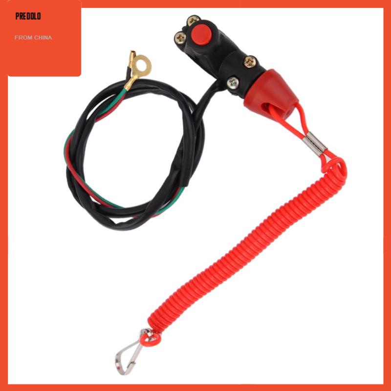 [Predolo] Lanyard Kabel Mesin Kill Stop Switch Tether Untuk ATV Motor