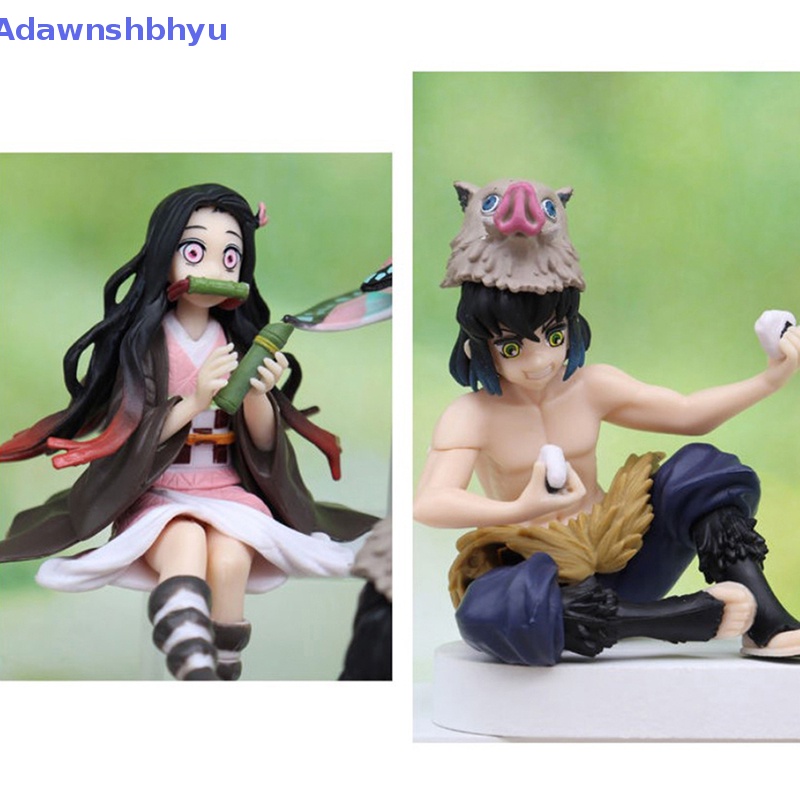 Adhyu 1Pc Anime Demon Slayer Figure Kimetsu no Yaiba Kamado PVC Figure Mainan ID