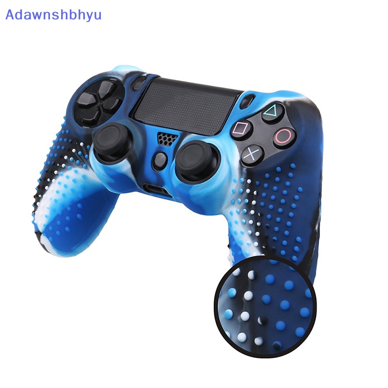 PLAYSTATION Adhyu Casing Cover Grip Kulit Bahan Karet Silikon Kamuflase Untuk Controller Playstation4 PS4  Id