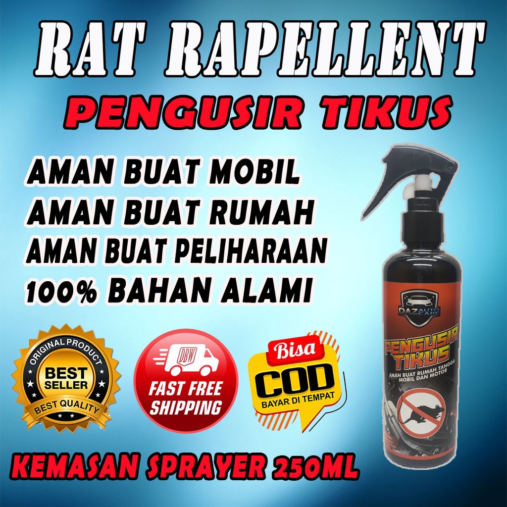 RAT REPELLENT SPRAY,PENGUSIR TIKUS,SPRAY PENGUSIR TIKUS,PEMBASMI TIKUS,CAIRAN  ANTI TIKUS,PARFUM ANTI TIKUS,PENGUSIR TIKUS MOBIL