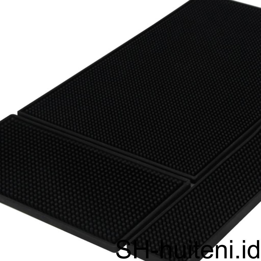 Bar Mat Tahan Panas Dan Aman Makanan Drip Mat Alas Tumpah Untuk Kopi Wastafel 60x8cm