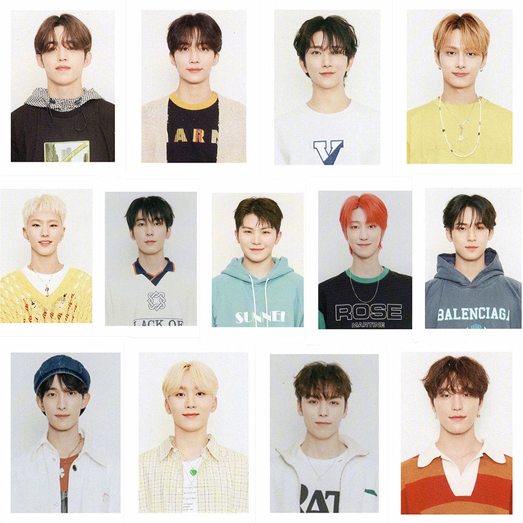 1pc SEVENTEEN CARAT 7th Membership Kit ID Photocards Kartu Lomo Kpop Postcards