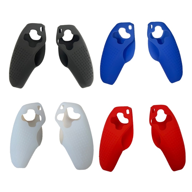 Vivi 1pasang Split Silicone Case Untuk PS5 Controller Anti-Selip Kulit Konsol Game Gamepad Pelindung Cover Game Controller S