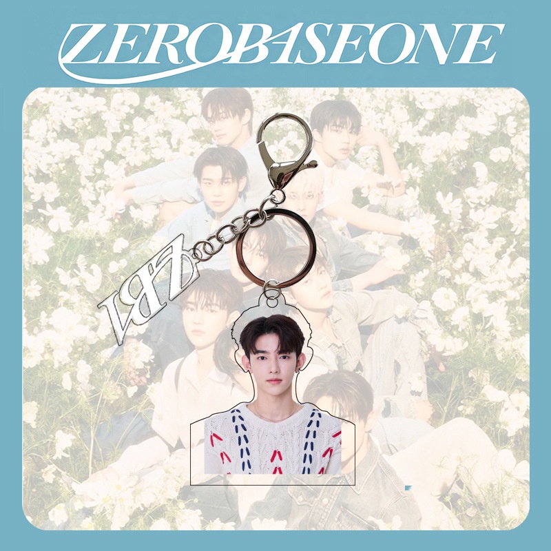 1pc ZB1 Gantungan Kunci Akrilik ZEROBASEONE Key Ring Gantung