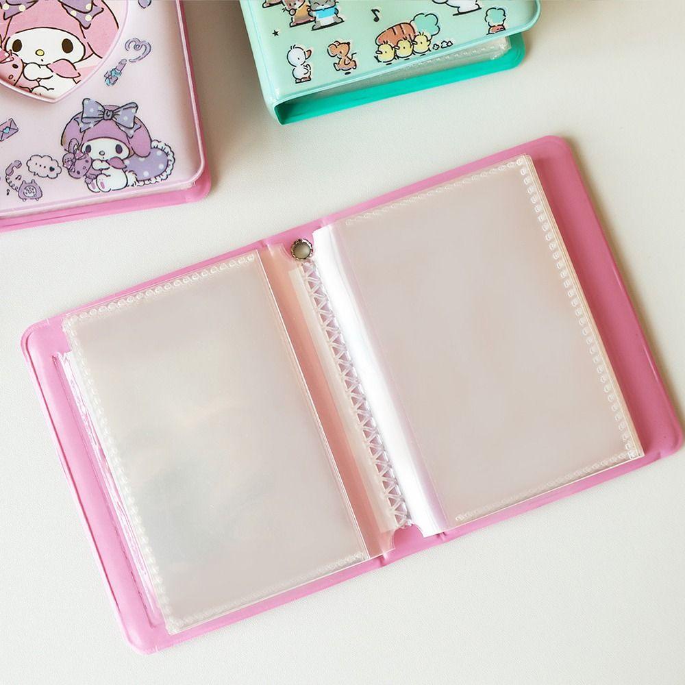 [Elegan] Album Foto 3inch Mainan Lucu Untuk Anak Perempuan Kuromi Photocard Holder Koleksi Foto Mini Binder Gift Cards Collect Book