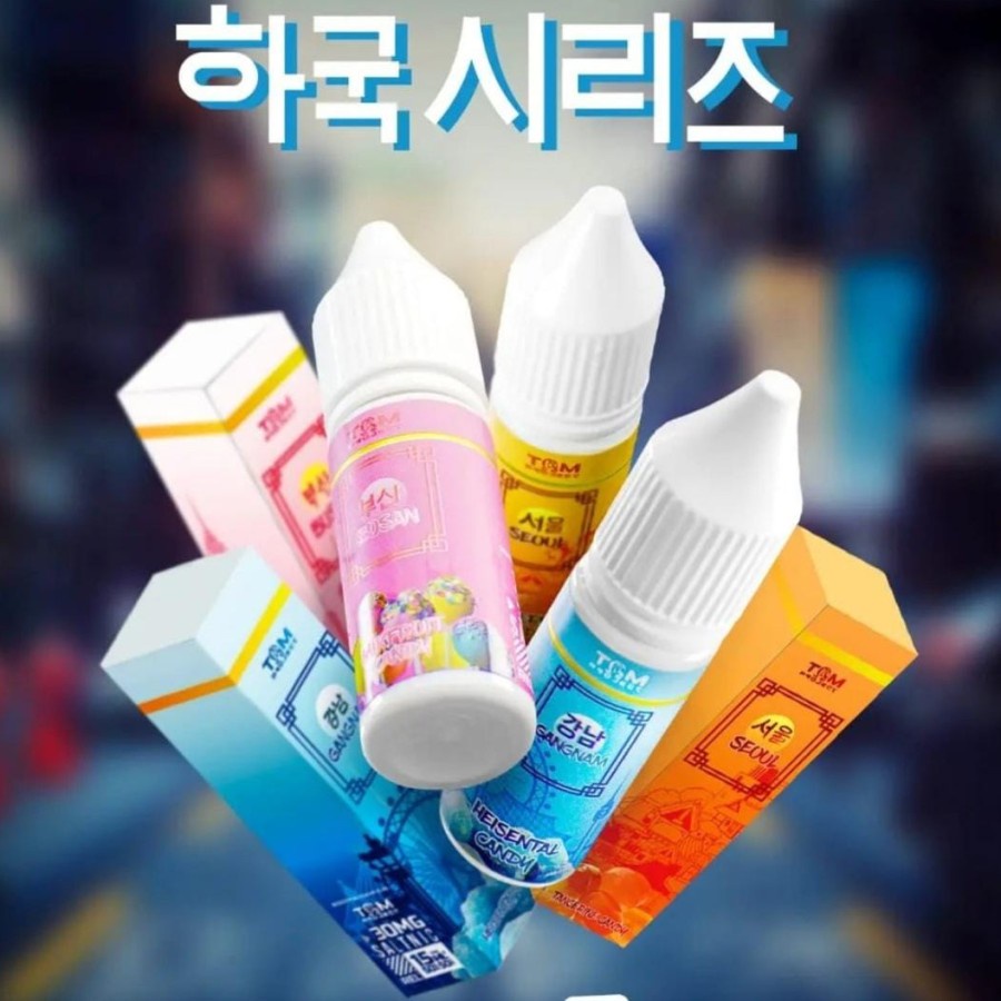 LIQUID KOREAN SERIES 15ML SALTNIC BY TOM VAPOR X TIGAC ORIGINAL